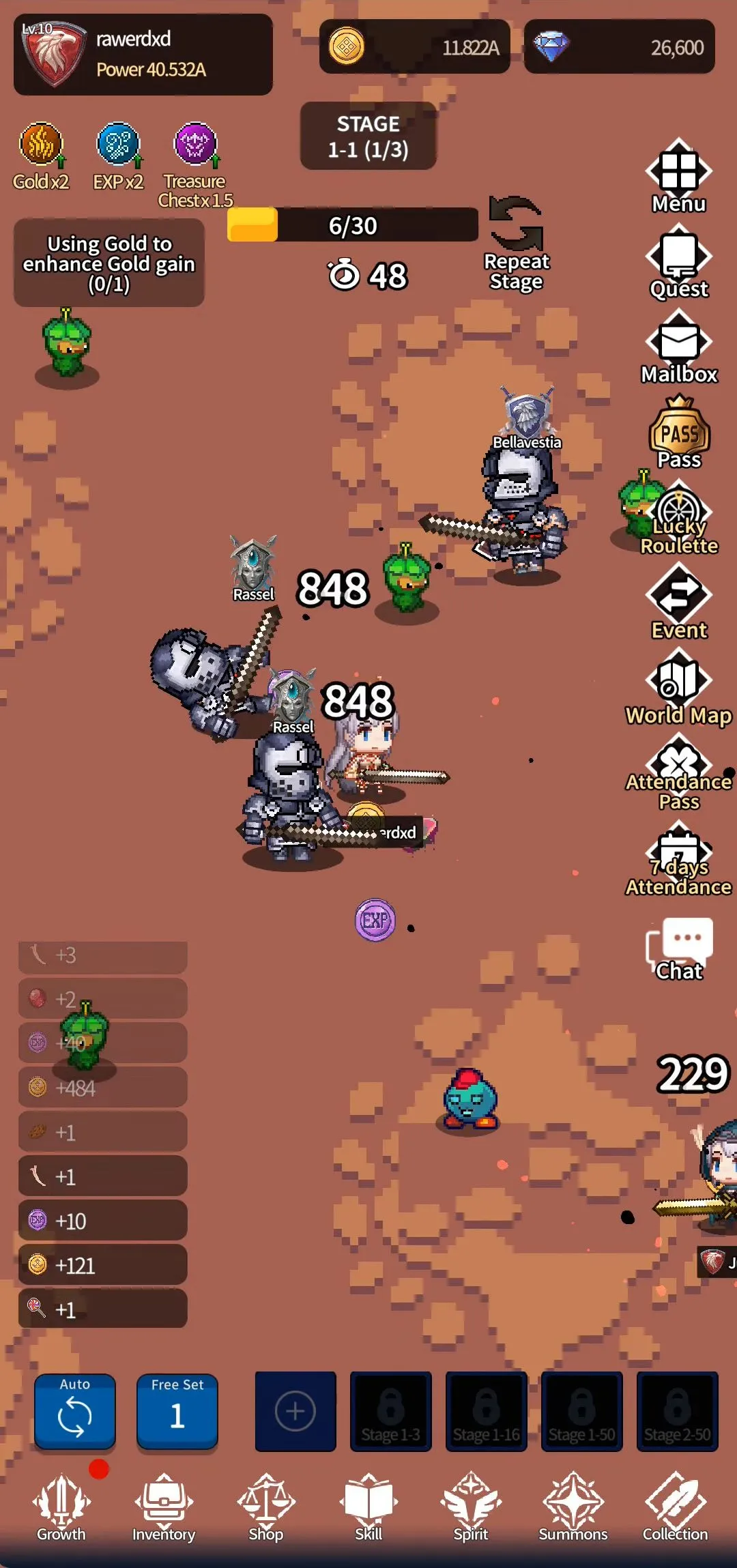 Legend Of Ghost Slayer Idle Captură de ecran 2