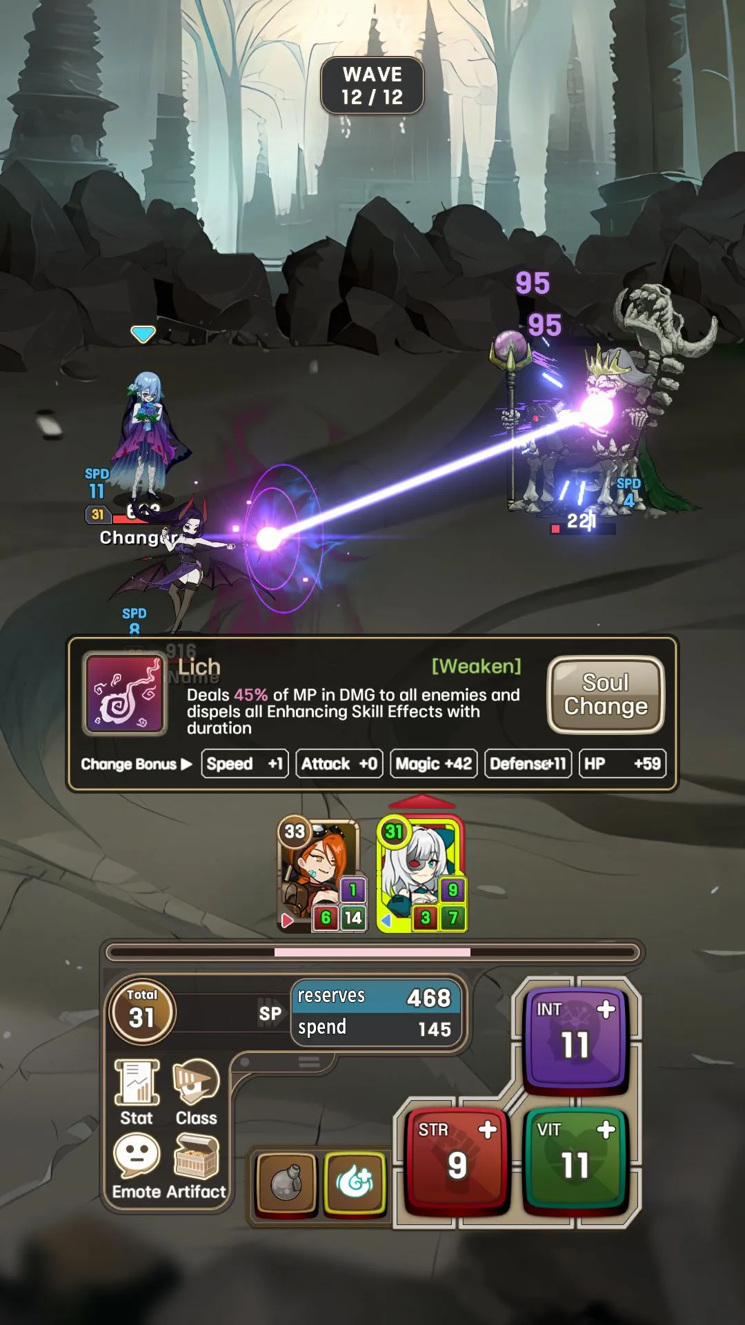 The Changers : Class Up RPG Captură de ecran 2