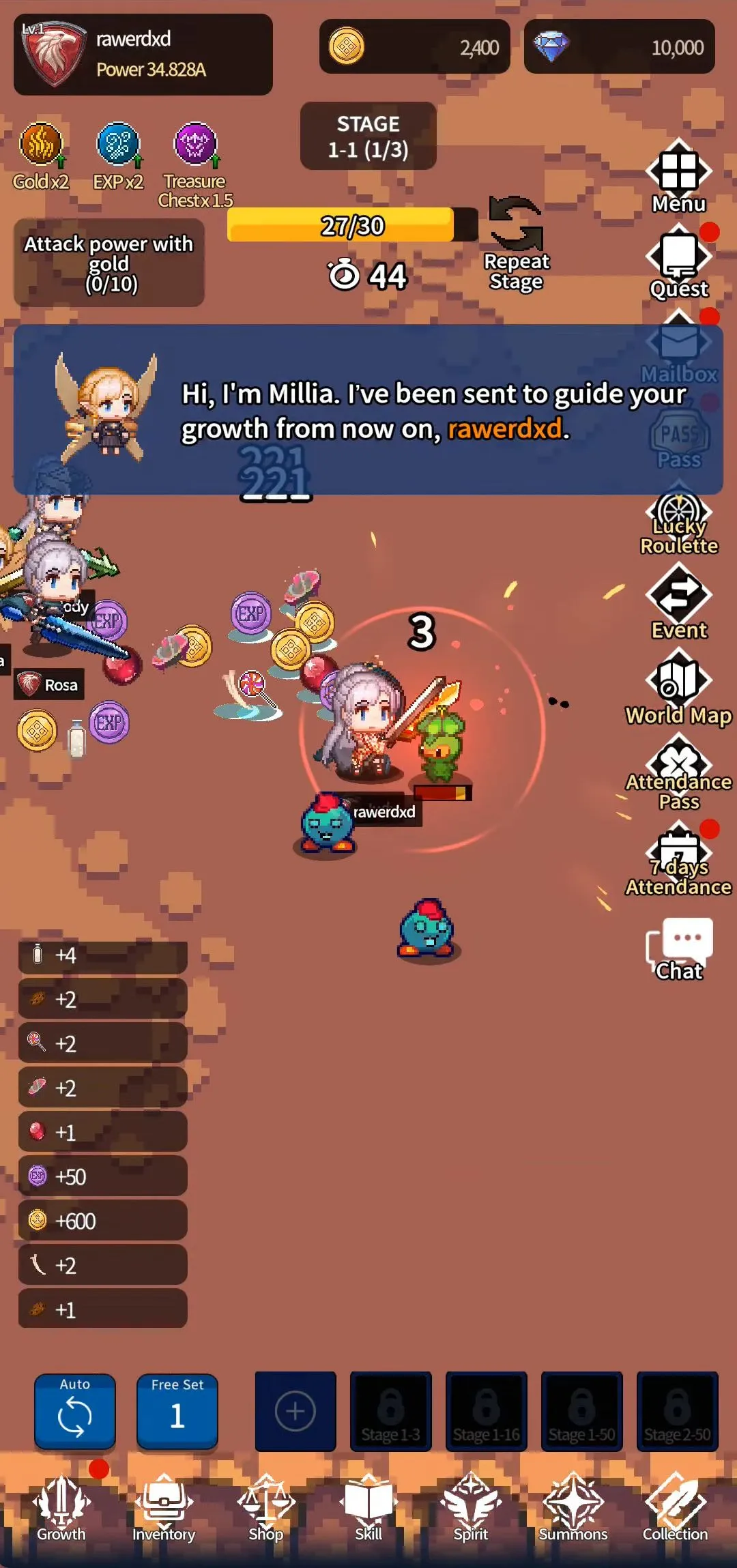 Legend Of Ghost Slayer Idle Captură de ecran 3